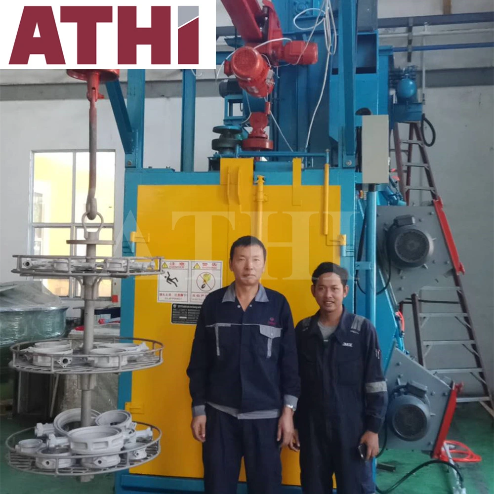 Hanger/Hook Automatic Shot Blasting/Sand Blasting/Shot Peening/Sandblasting/Sandblaster/Sandblast Equipment Machine