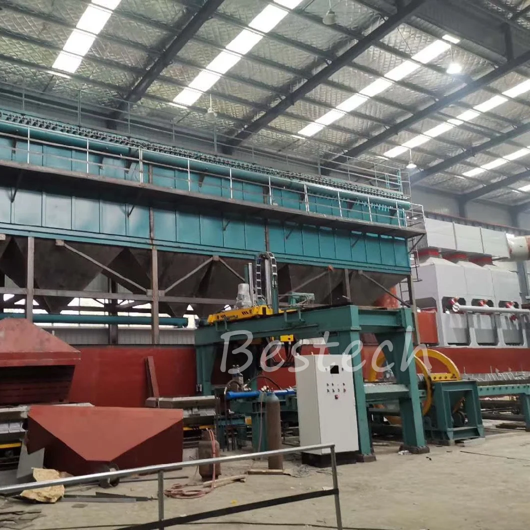 Foundry Clay Green Sand Process Treatment Production Line for Sand Casting