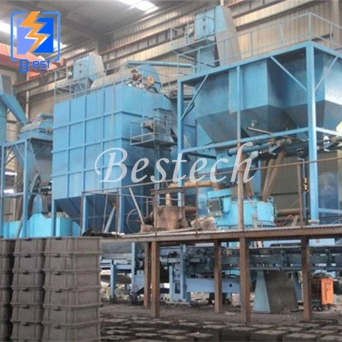 Foundry Green Sand Line Foundry Clay Sand Process Treatment Production Line