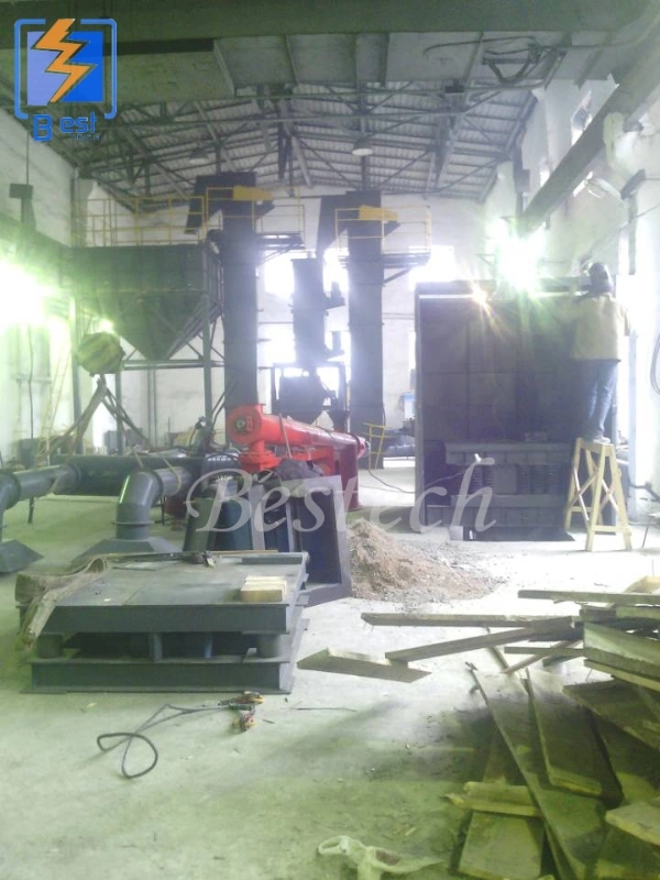 Foundry Sand Production Line Resin Sand Treatment System Resin Sand Casting Line